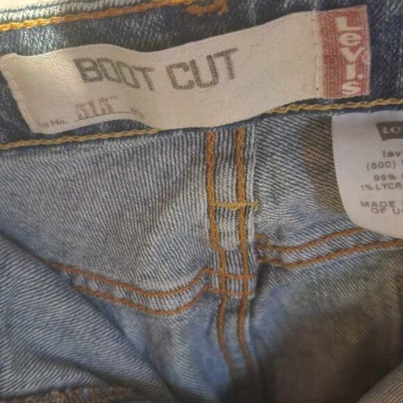 vintage 515 boot cut Levis jeans - Picture 3 of 5